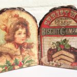 Tweeluikje met Christmas biscuit company